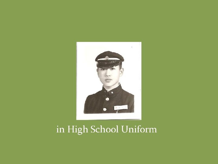 in High School Uniform 