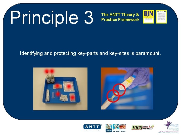 Principle 3 The ANTT Theory & Practice Framework Identifying and protecting key-parts and key-sites