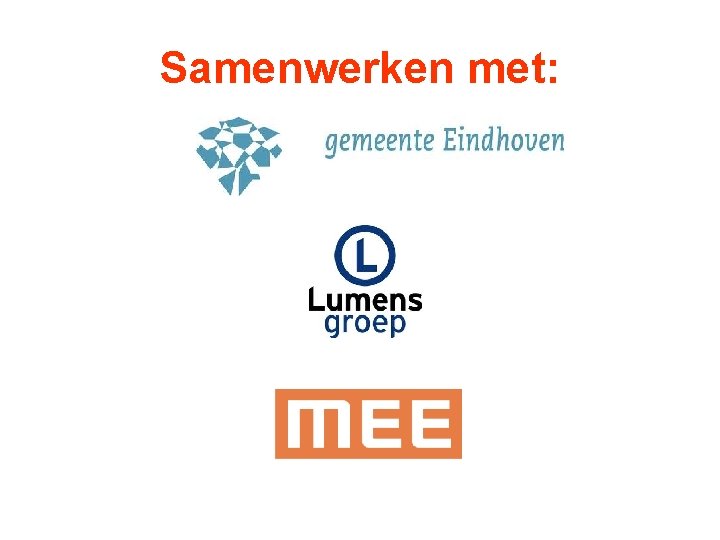 Samenwerken met: 