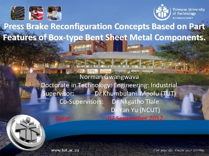 Press Brake Reconfiguration Concepts Based on Part Features of Box-type Bent Sheet Metal Components.