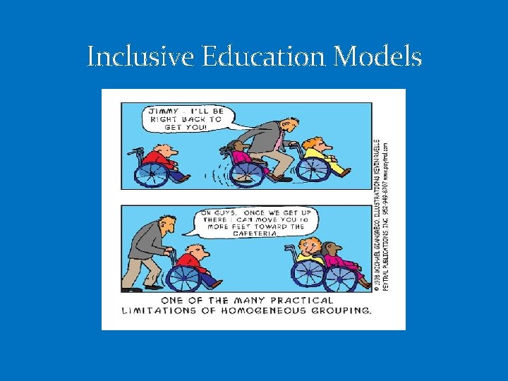 Inclusive Education Models 