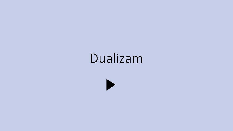 Dualizam 