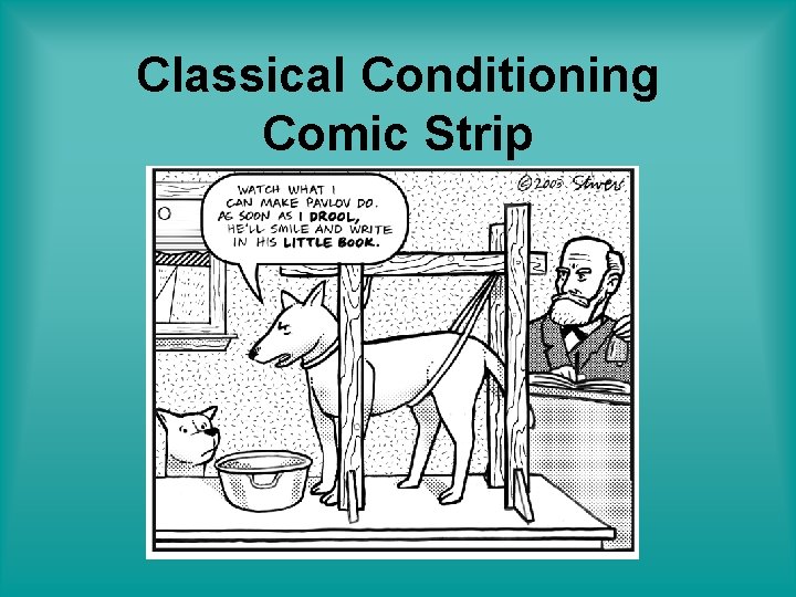 Classical Conditioning Comic Strip 