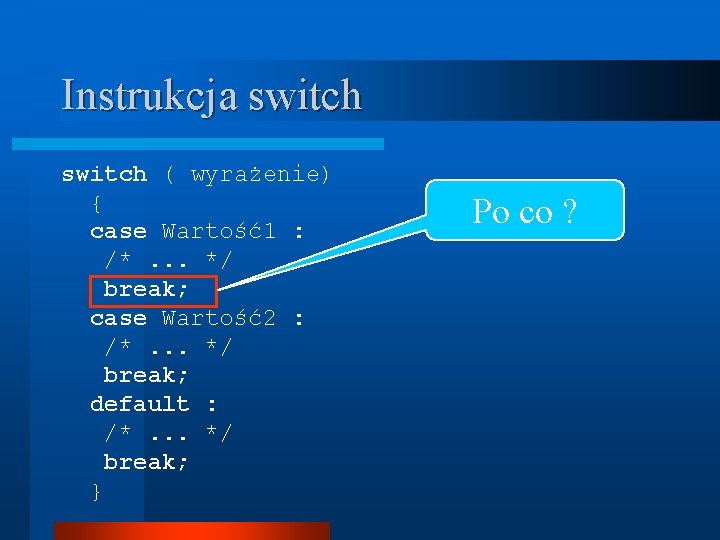 Podstawy jzyka Java Nguyen Hung Son Uniwersytet Warszawski