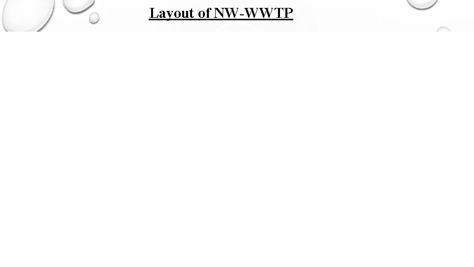 Layout of NW-WWTP 