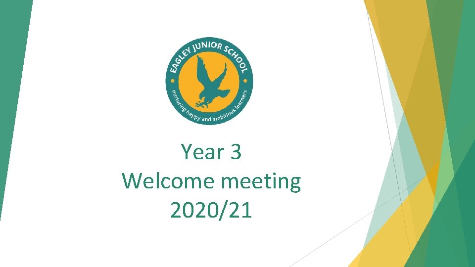 Year 3 Welcome meeting 2020/21 