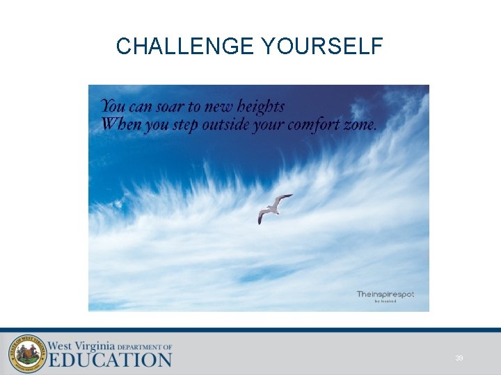 CHALLENGE YOURSELF 39 