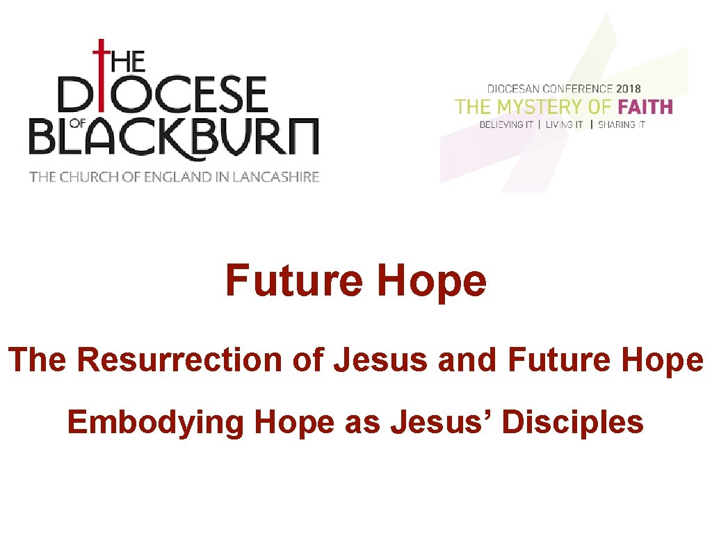 Future Hope The Resurrection of Jesus and Future Hope Embodying Hope as Jesus’ Disciples