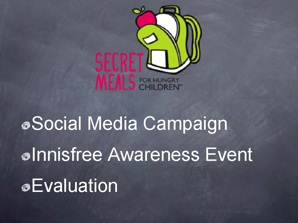 Social Media Campaign Innisfree Awareness Event Evaluation 