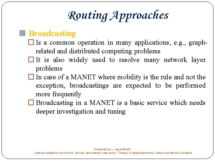 University of Mumbai Advanced Networking Concepts Course Code