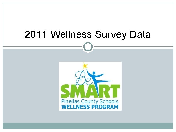 2011 Wellness Survey Data 