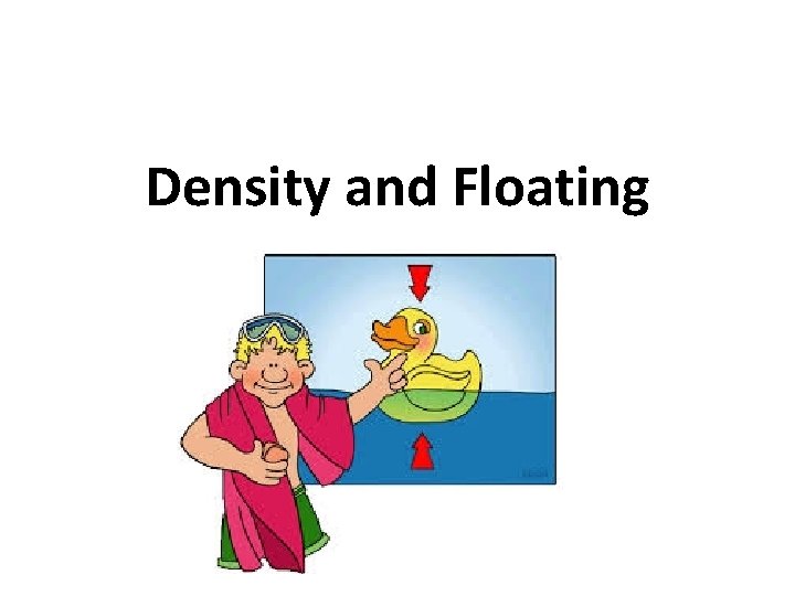 Density and Floating 