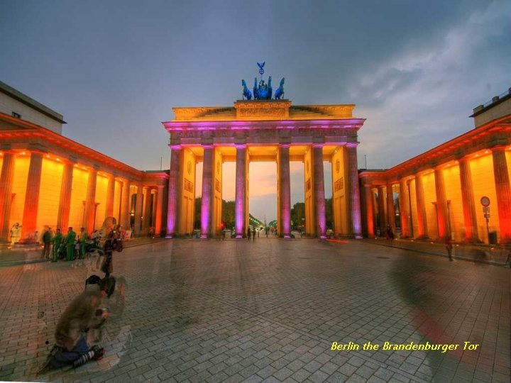 Berlin the Brandenburger Tor 