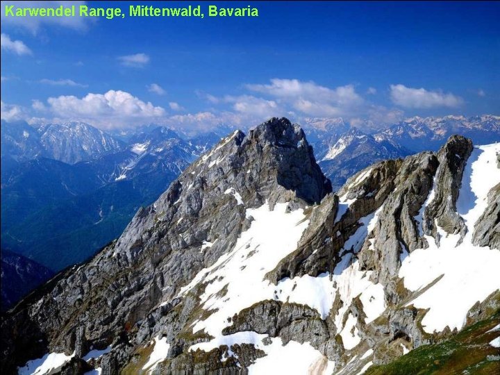 Karwendel Range, Mittenwald, Bavaria 