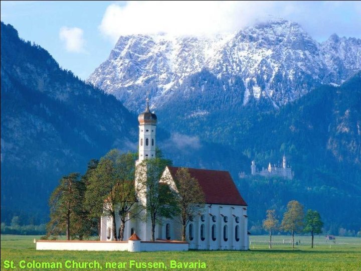 St. Coloman Church, near Fussen, Bavaria 