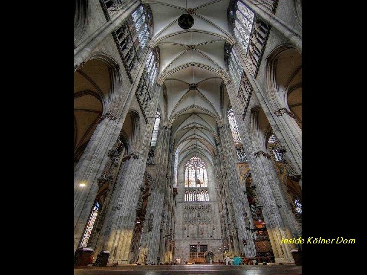 inside Kölner Dom 