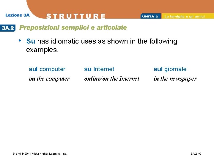  • Su has idiomatic uses as shown in the following examples. sul computer