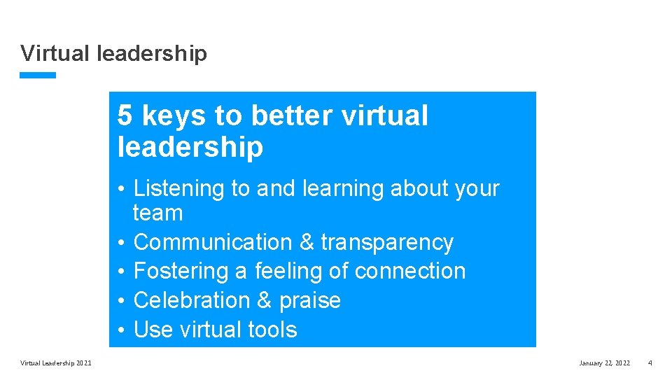 5 keys to better virtual leadership Jean Hodges