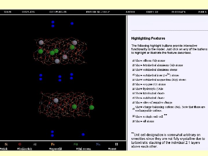 Ball and Stick Molecular Structure 