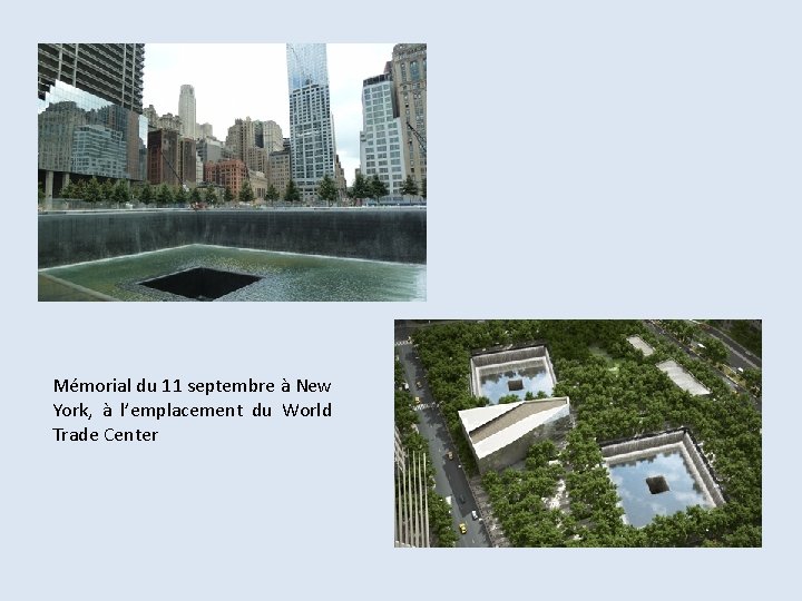 Mémorial du 11 septembre à New York, à l’emplacement du World Trade Center 