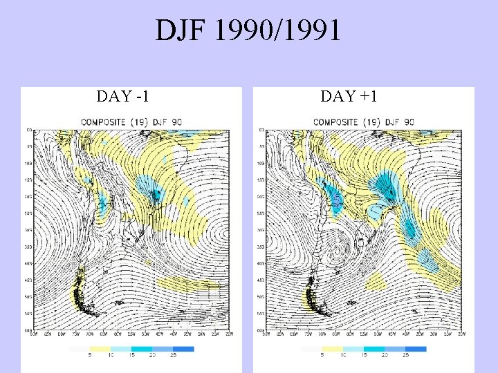 DJF 1990/1991 DAY -1 DAY +1 