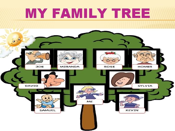 MY FAMILY TREE 