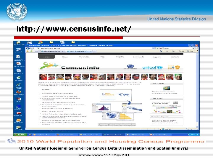 http: //www. censusinfo. net/ United Nations Regional Seminar on Census Data Dissemination and Spatial