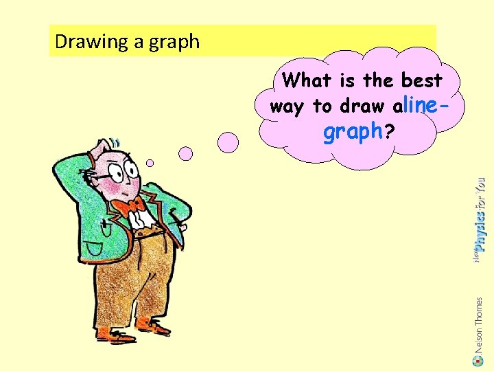 Drawing a graph What is the best way to draw alinegraph ? 