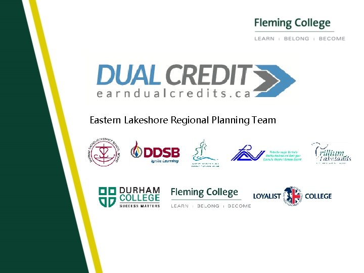 Eastern Lakeshore Regional Planning Team 