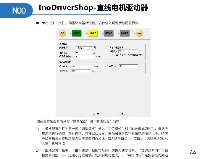 Ino. Driver. Shop-直线电机驱动器 /52 