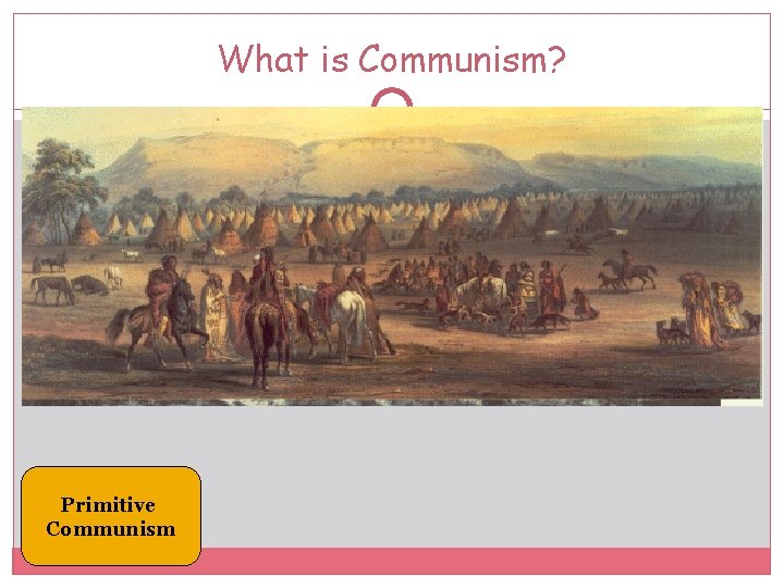 What is Communism? Primitive Communism 