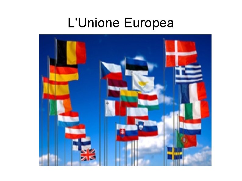 L'Unione Europea 