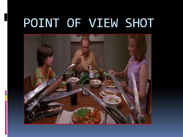 POINT OF VIEW SHOT 