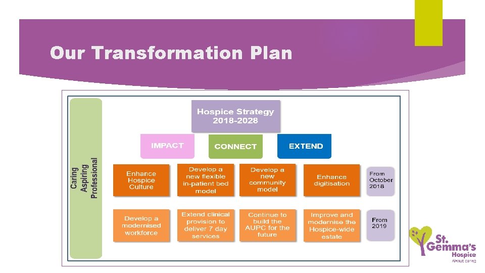 Our Transformation Plan 