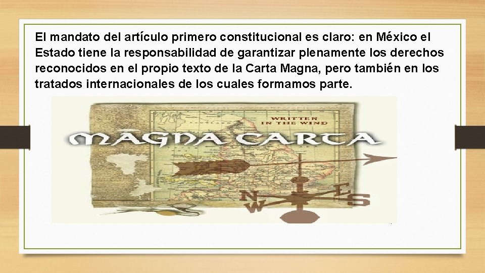 El mandato del artículo primero constitucional es claro: en México el Estado tiene la