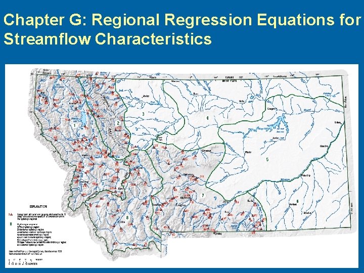 Chapter G: Regional Regression Equations for Streamflow Characteristics 