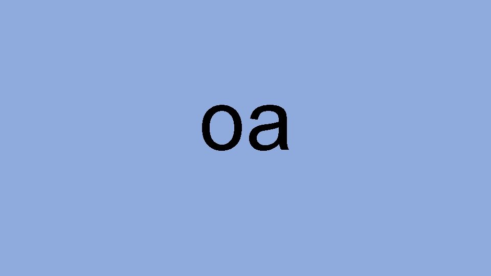 oa 