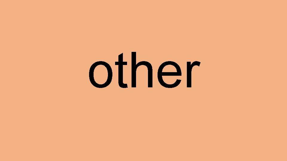 other 