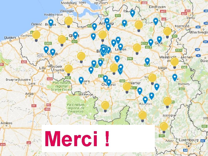 Bedankt! Merci ! 