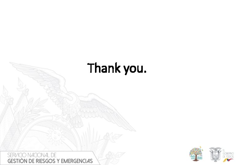 Thank You Note Risk Management National Service of Risk and Emergency Management Leonardo