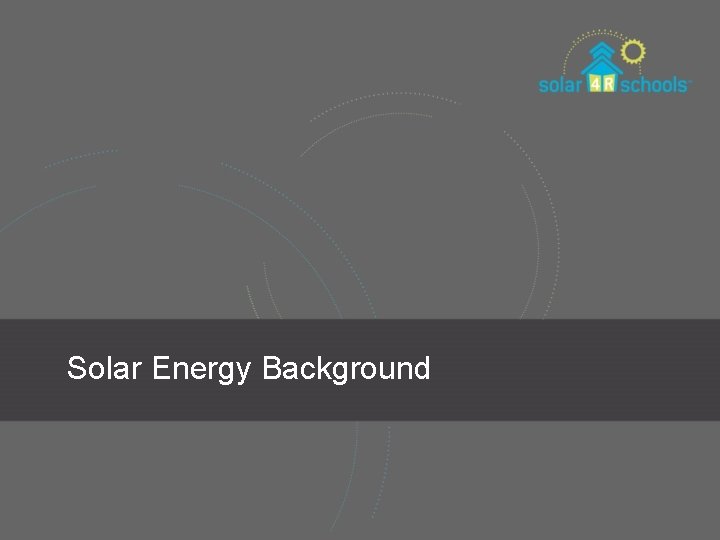 Solar Energy Background 