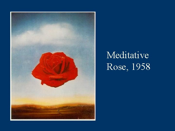 Meditative Rose, 1958 