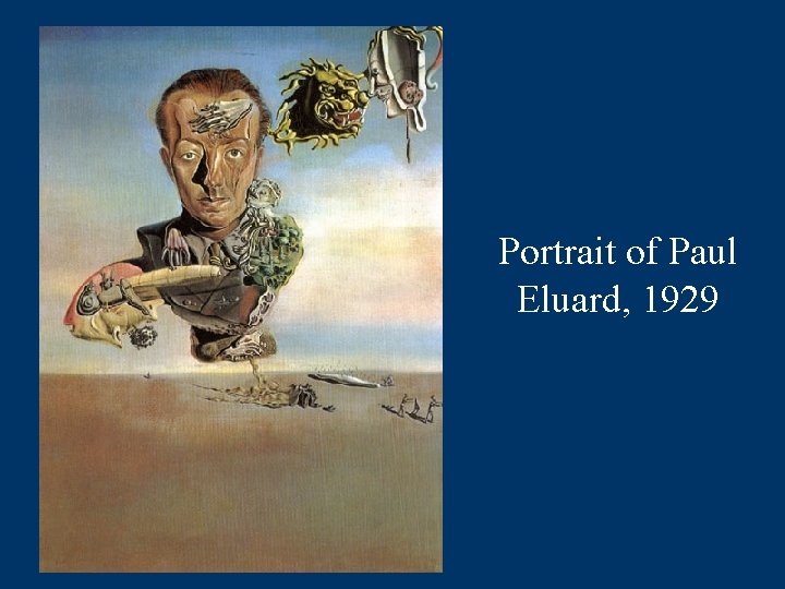 Portrait of Paul Eluard, 1929 