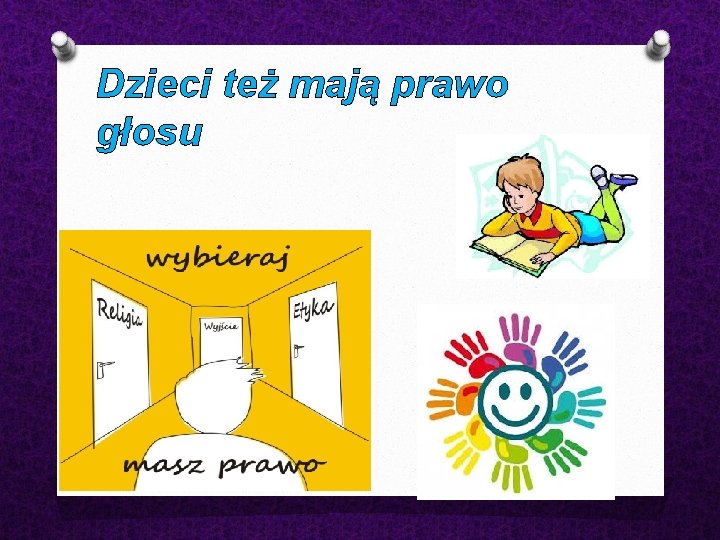 Dzieci też mają prawo głosu 