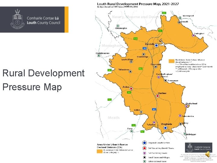 Rural Development Pressure Map 