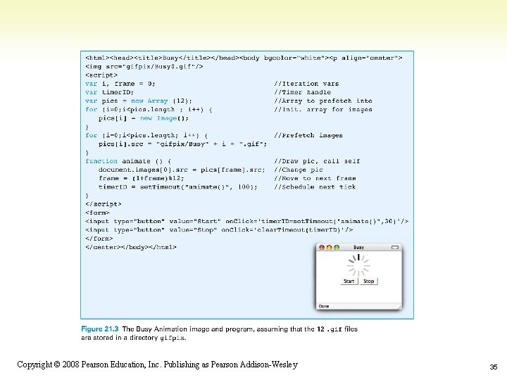 1 -35 Copyright © 2008 Pearson Education, Inc. Publishing as Pearson Addison-Wesley 35 