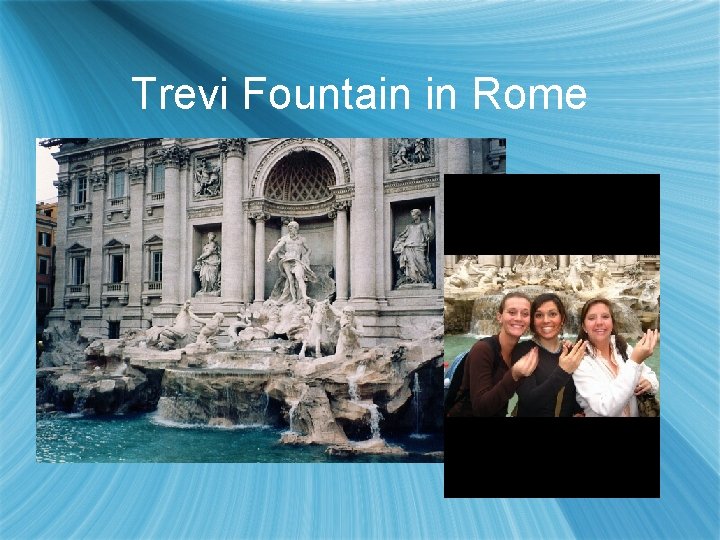 Trevi Fountain in Rome 