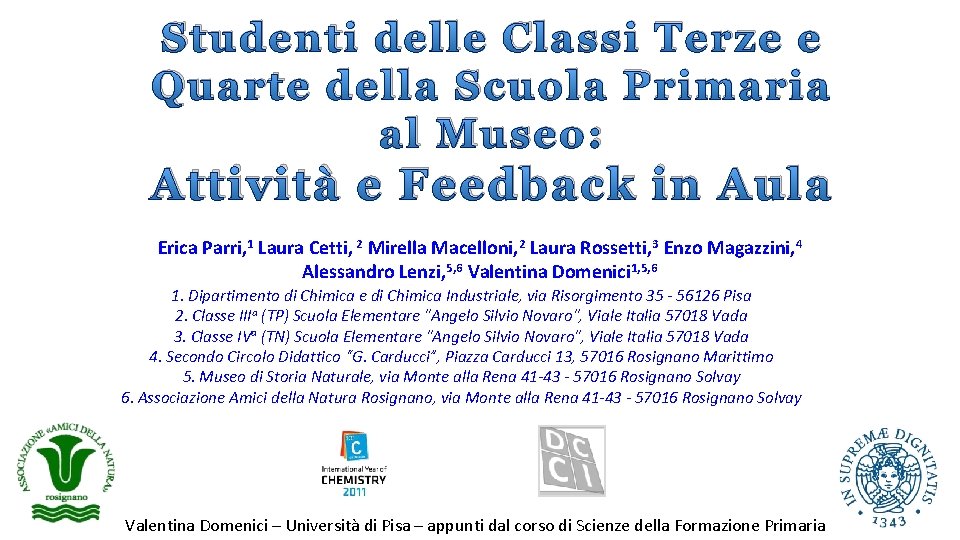 Studenti delle Classi Terze e Quarte della Scuola Primaria al Museo: Attività e Feedback