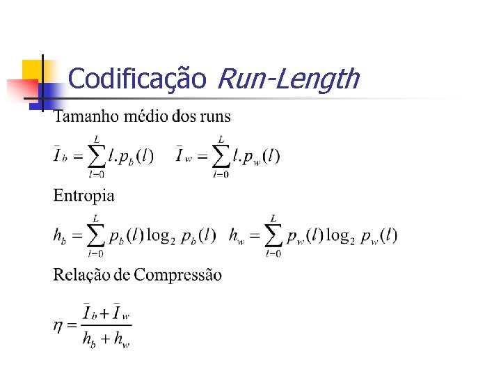 Codificação Run-Length 