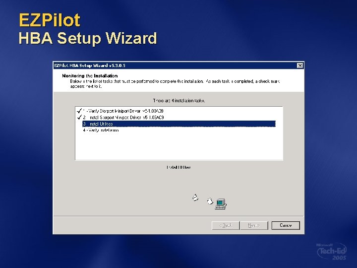 EZPilot HBA Setup Wizard 